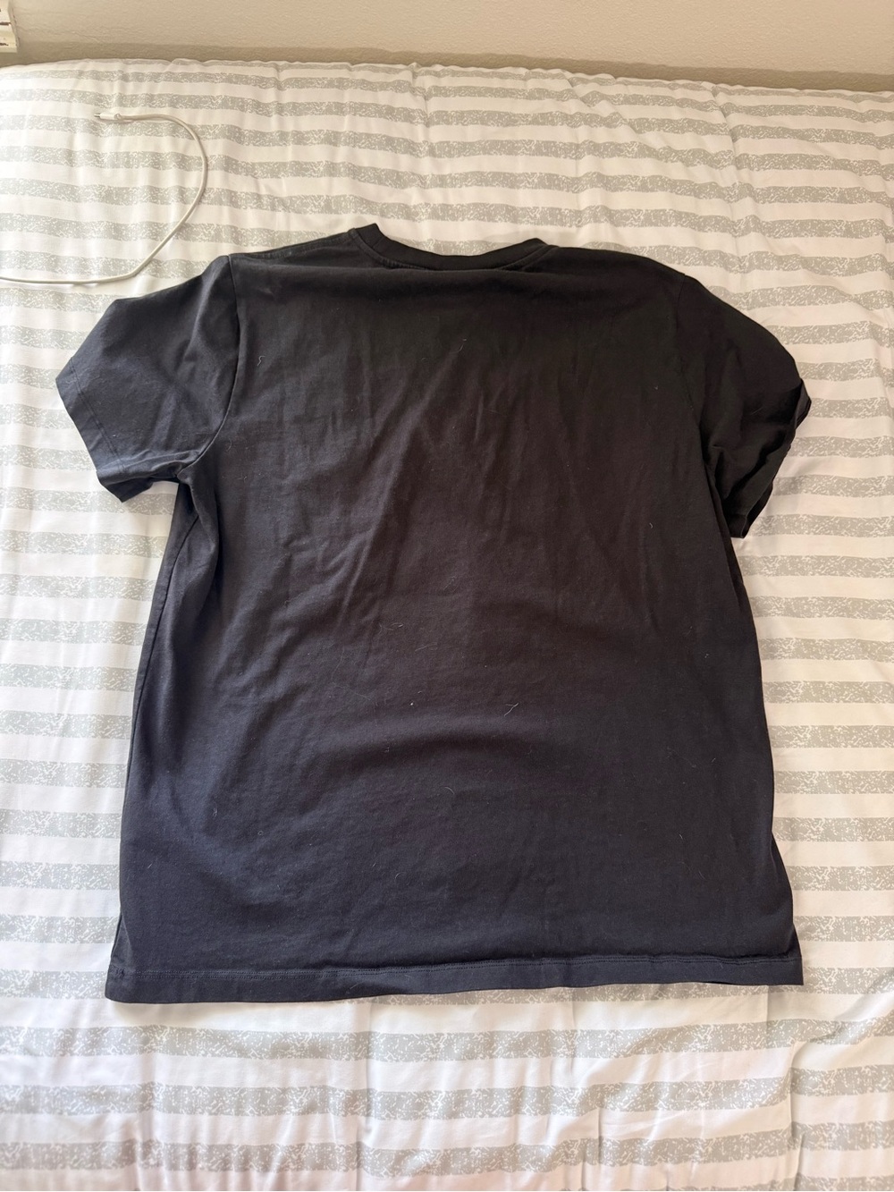 Ganni Black Short-Sleeve Tee with Yellow Owl Graphic - Picture 3 of 3